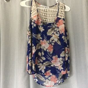 Flower tank top